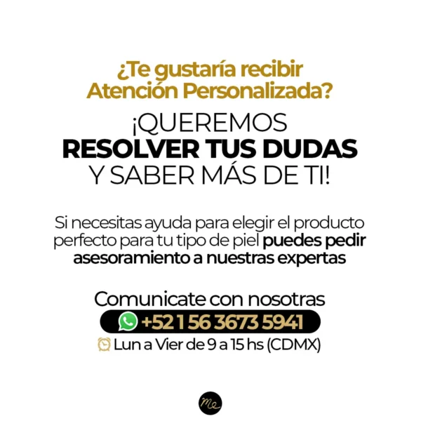 Atención al cliente Muy Estética México