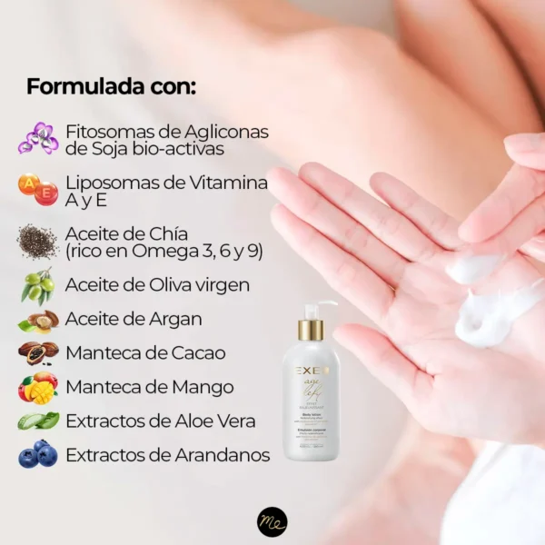 Crema emulsión corporal anti edad Age Defy para piel madura